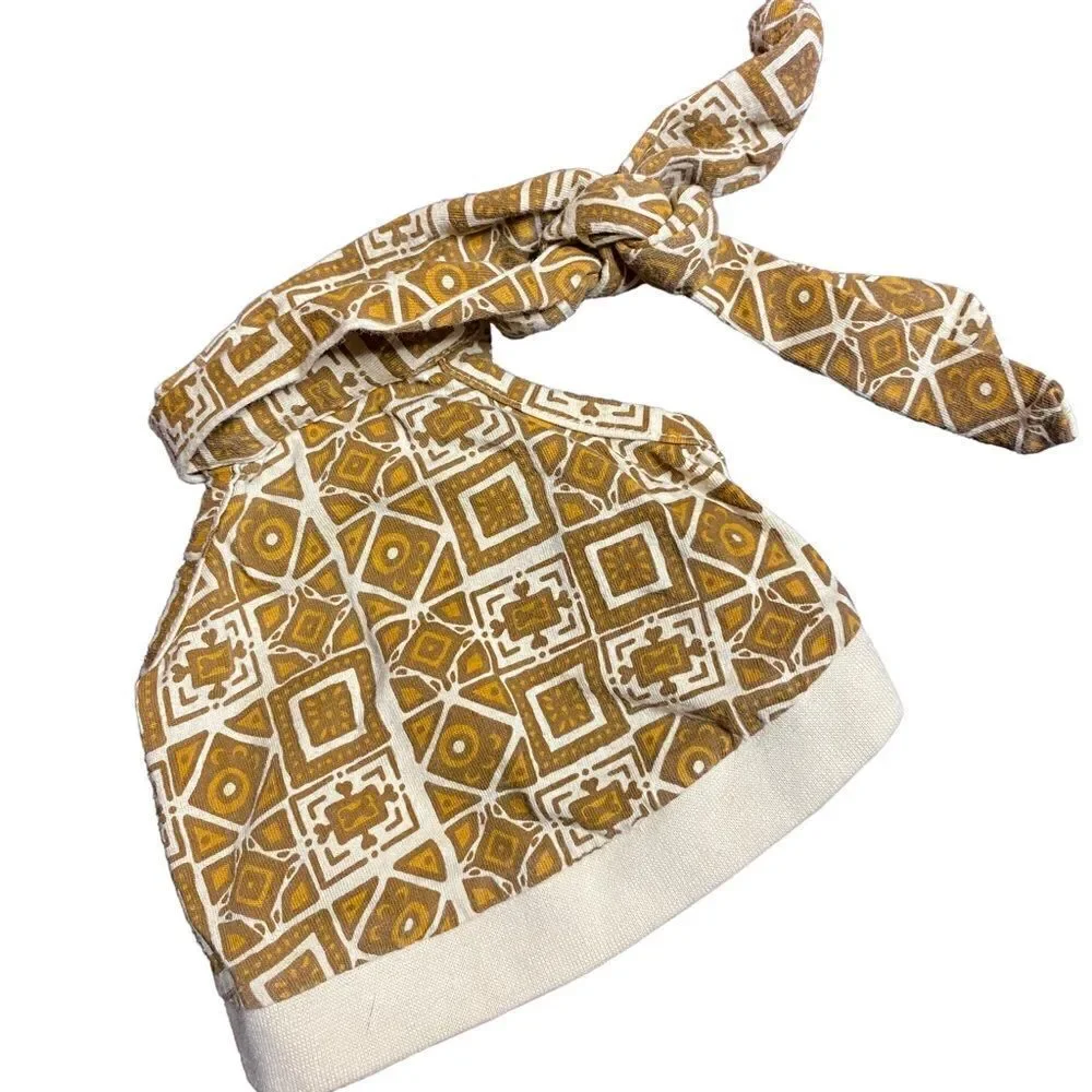 Unique Side Tie Dog Halter Top